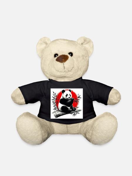 Panda - Teddy - Schwarz