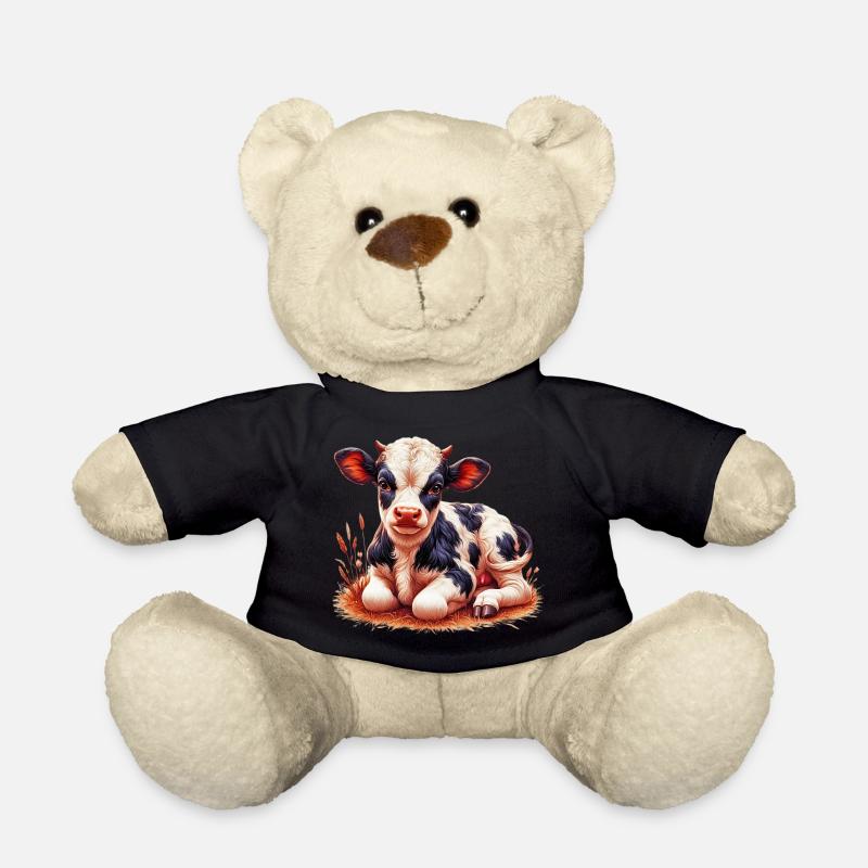 Kuh - Teddy - Schwarz