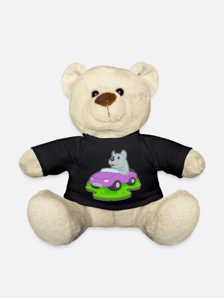 Hund Auto - Teddy - Schwarz