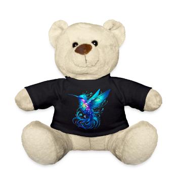 Hummingbird - Teddy Bear - black - Front