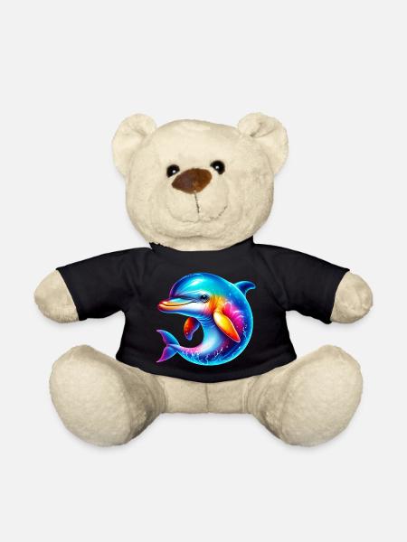 Delfin - Teddy - Schwarz