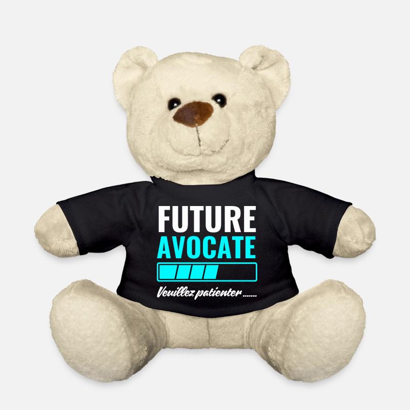 future lawyer - Teddy Bear - black