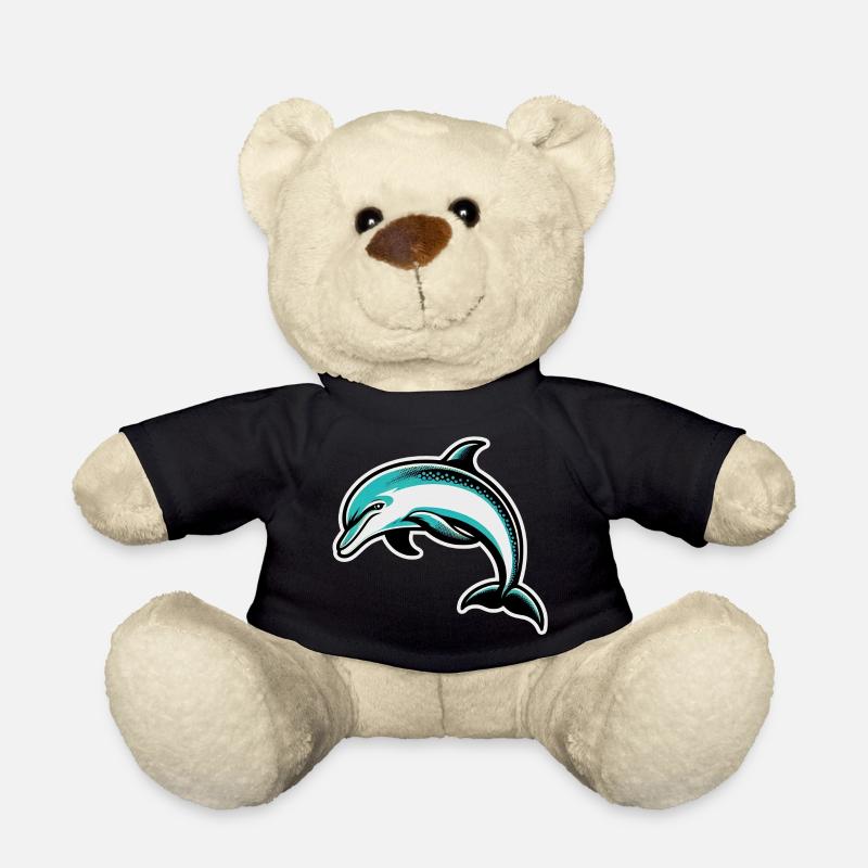 Delfin - Teddy - Schwarz