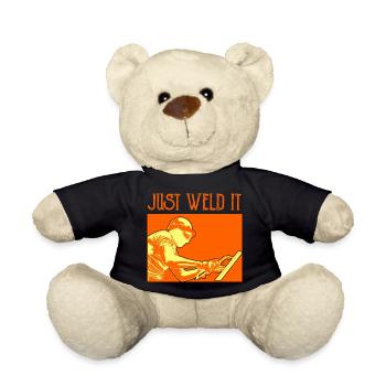 Schweißer Witz - Teddy - Schwarz - Vorne