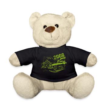 2006 Birthday Classic Car Model 2006 Vintage 2006 - Teddy Bear - black - Front