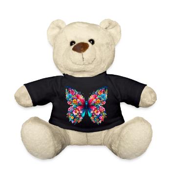 Schmetterling - Teddy - Schwarz - Vorne