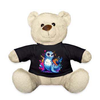 Seal - Teddy Bear - black - Front