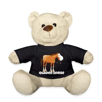 American Quarterhorse Quader Horse Wortspiel - Teddy - Schwarz - Vorne