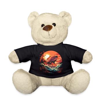 Angler Porträt - Teddy - Schwarz - Vorne