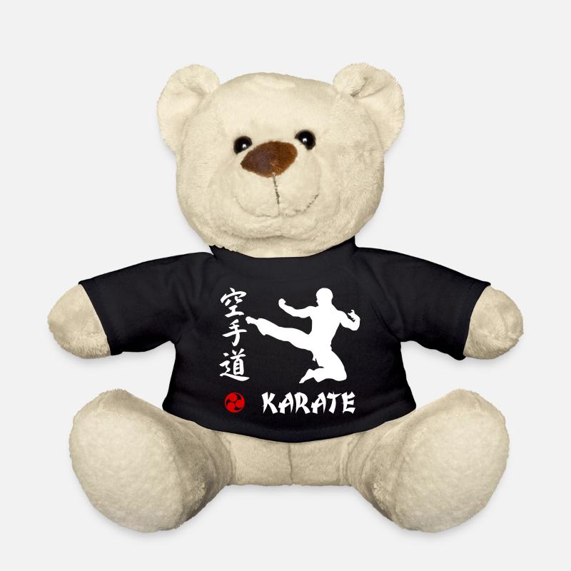Karaté blanc - Nounours - noir