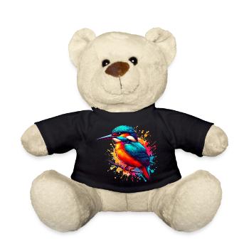 Kingfisher - Teddy Bear - black - Front