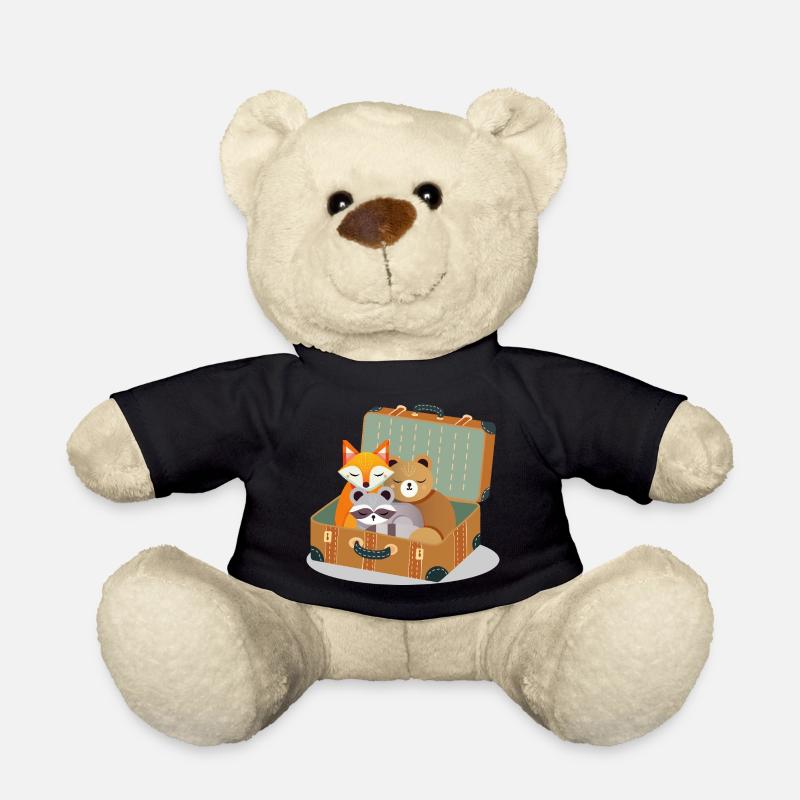 Tierfreunde im Koffer - Abenteuer für Kinderherzen - Teddy - Schwarz