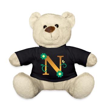 N - Teddy Bear - black - Front