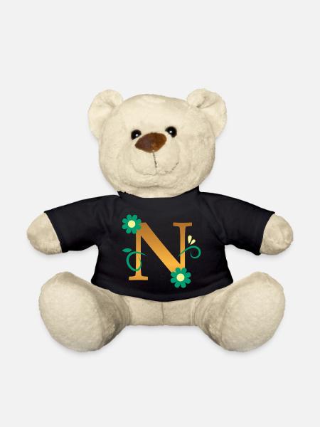 N - Teddy Bear - black