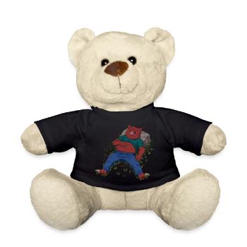 Sleepy - Teddy Bear - black - Front