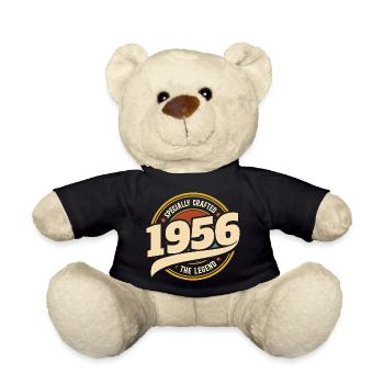 1956 Legend 70 Years Anniversary Men's - Teddy Bear - black - Front
