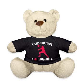 Volleyball Trainerin Geschenke Volleyballspielerin - Teddy - Schwarz - Vorne