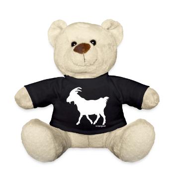 Scapegoat Silhouette - Teddy Bear - black - Front