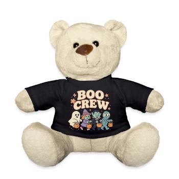 Boo Crew Halloween Kostüm Party Spaß - Teddy - Schwarz - Vorne