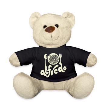 The Only Alfredo- You Need - Teddy Bear - black - Front