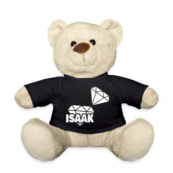 Le précieux Isaac - Nounours - noir - Devant