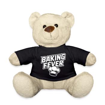 Baking Fever Chef Motif - Teddy Bear - black - Front