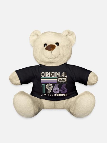 Original 1966 Vintage Rétro Cadeau d’anniversaire - Nounours - noir