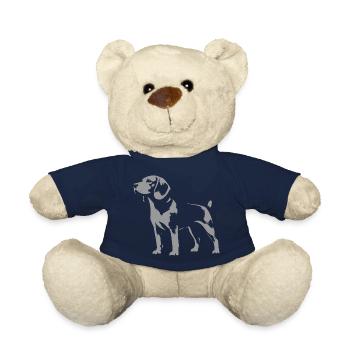 Beagle Lustiges Design für Hundefreunde - Teddy - French Navy - Vorne