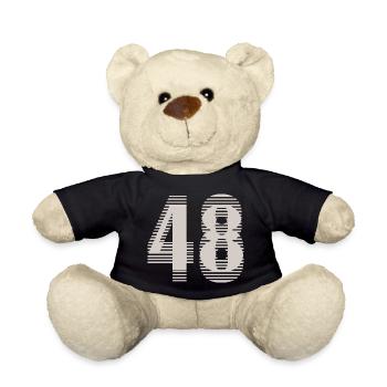 Numéro de course 48 – Passion du sport automobile - Nounours - noir - Devant