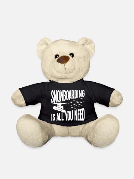 Snowboarden: Alles, was du brauchst - Teddy - Schwarz