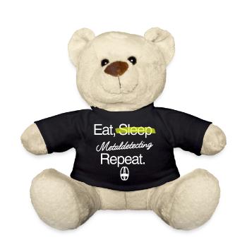 Manger-dormir-détecter les métaux – répéter - Nounours - noir - Devant
