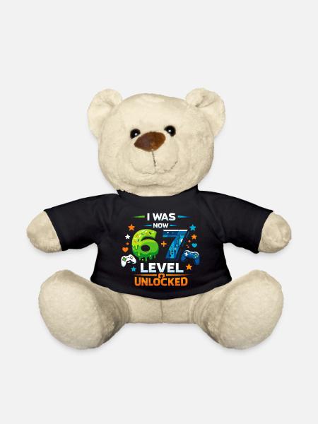 I was 6 Now Level 7 - 67 six seven - Teddy - Schwarz