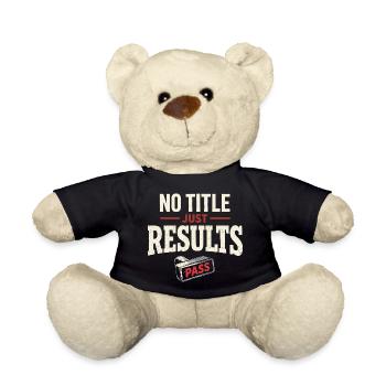 workers who are trained as welders and - Teddy Bear - black - Front