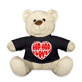 Hip Hop Love - Teddy - Schwarz - Vorne