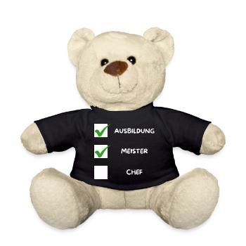 Meister Checkliste - Teddy - Schwarz - Vorne