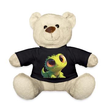 Eidechsen Eidechse - Teddy - Schwarz - Vorne