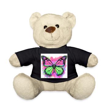 Schmetterling - Teddy - Schwarz - Vorne