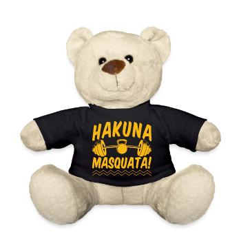 Fitness Fanatics Hakuna Masquata Calisthenics Gym - Teddy - Schwarz - Vorne