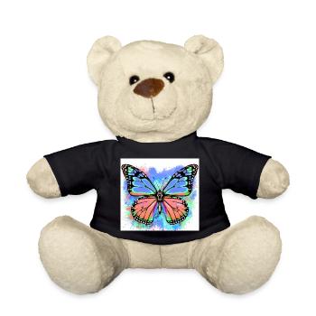 Schmetterling - Teddy - Schwarz - Vorne