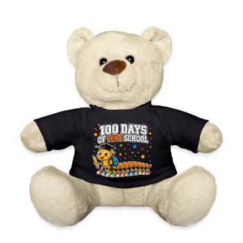 Centipede 100 jours d’école Cent jambes - Nounours - noir - Devant