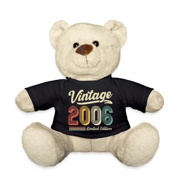 Vintage 2006 Limited edition 20th Anniversary - Teddy Bear - black - Front