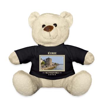 Irland Waterford Vintage Reisemarke - Teddy - Schwarz - Vorne