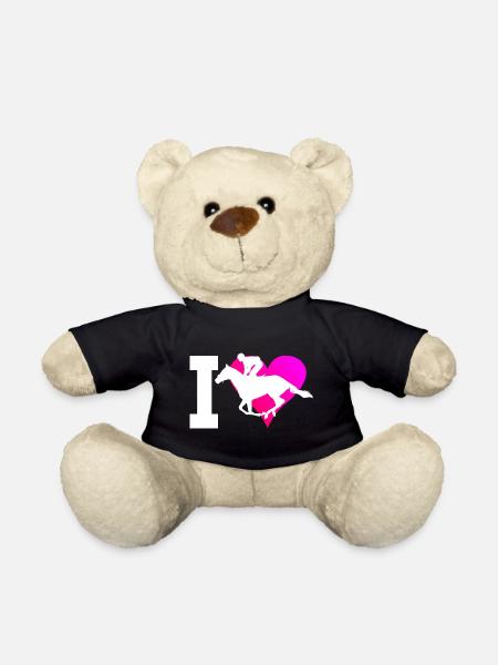 Horse Riding Reiten Jagdreiten Dressour - Teddy - Schwarz