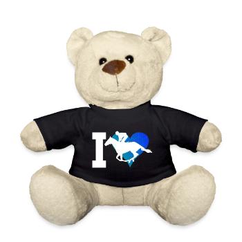 Rennreiten Horse Riding Jagdreiten Reiten - Teddy - Schwarz - Vorne
