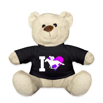 Reiter Reitsport Jagdreiten Equestrian - Teddy - Schwarz - Vorne