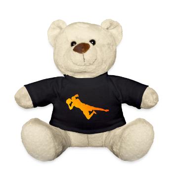 Footballeur Footballeur Footballeur - Nounours - noir - Devant