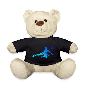 Women's Volleyball Volleyball Volleyball Volley - Teddy Bear - black - Front