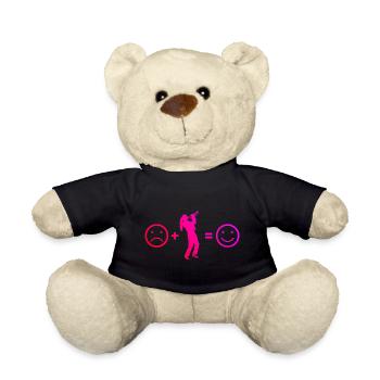 Trumpeter Jazz Trumpeter Trumpet Ladies Trumpets - Teddy Bear - black - Front