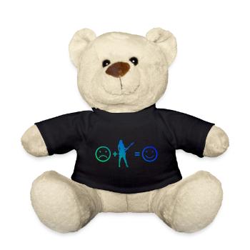Egitarre guitare électrique guitare électronique guitare jouer - Nounours - noir - Devant