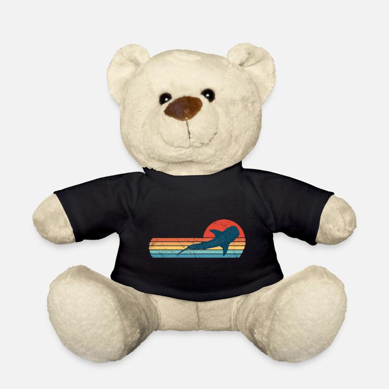 Requin-baleine - Nounours - noir
